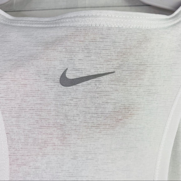 Nike | Womens White Muscle Top - Picture 4 of 5